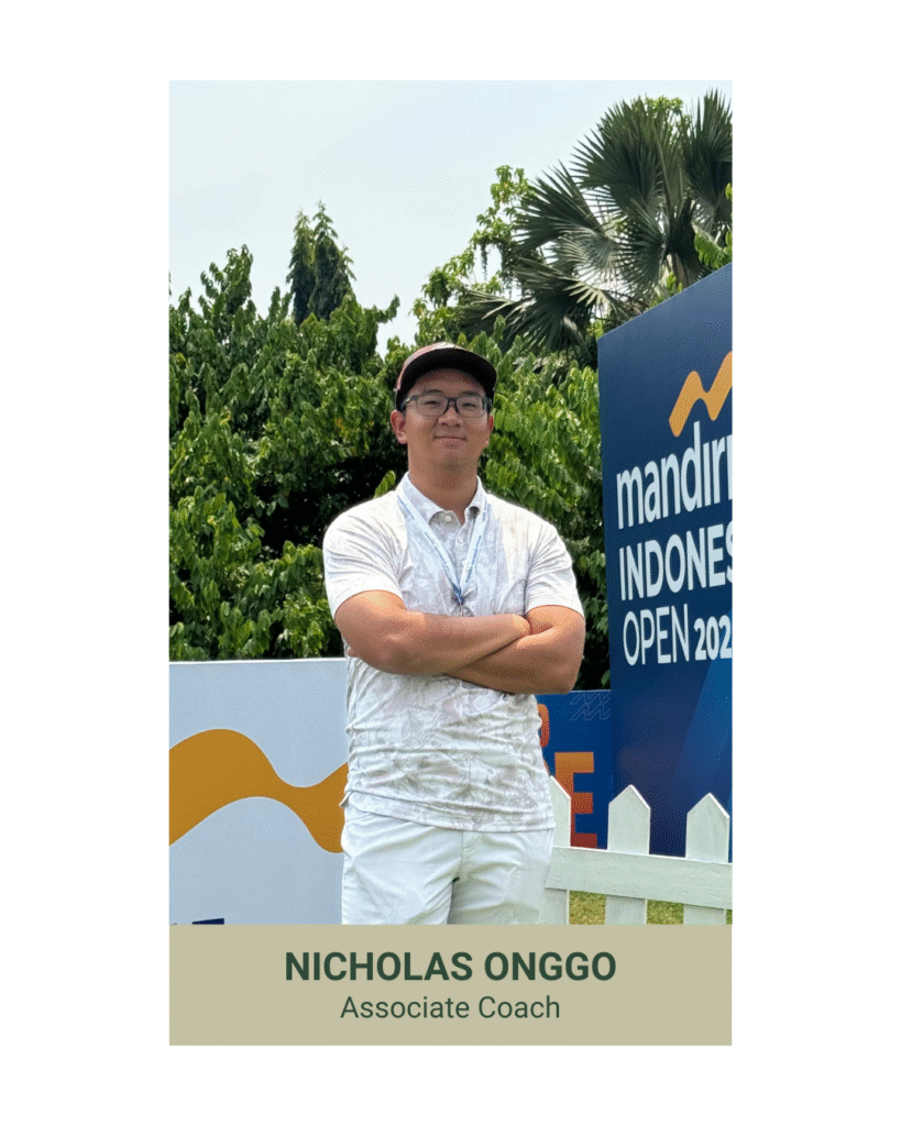 coach nicholas onggo as associate coach